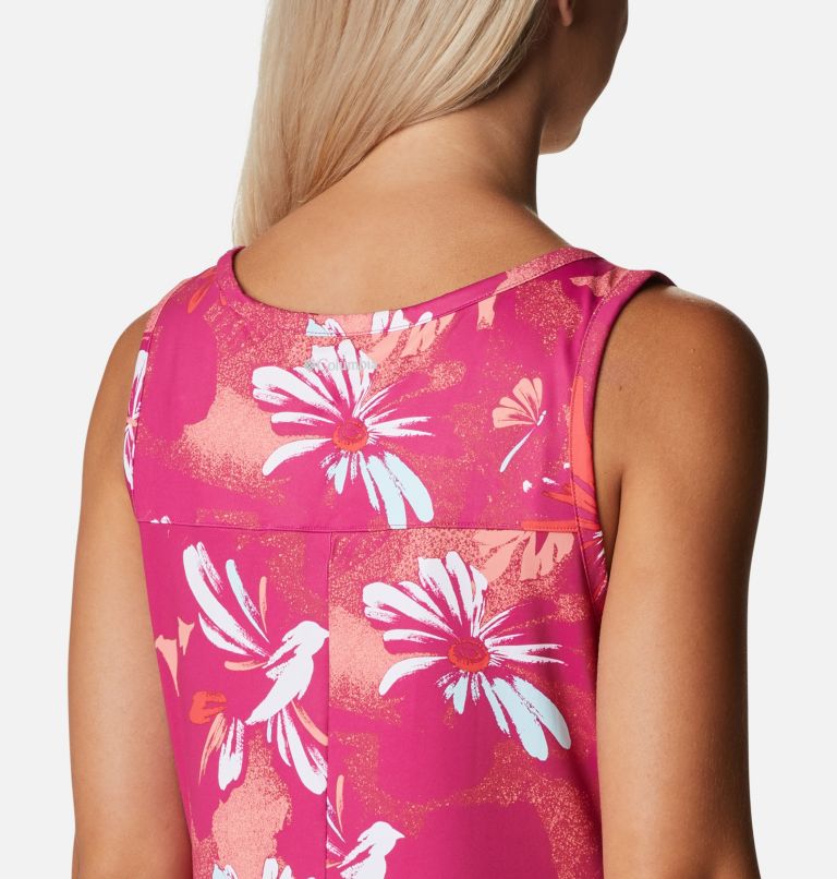 Chill River Printed Dress | 665 | M, Color: Wild Fuchsia Daisy Party Multi, image 5
