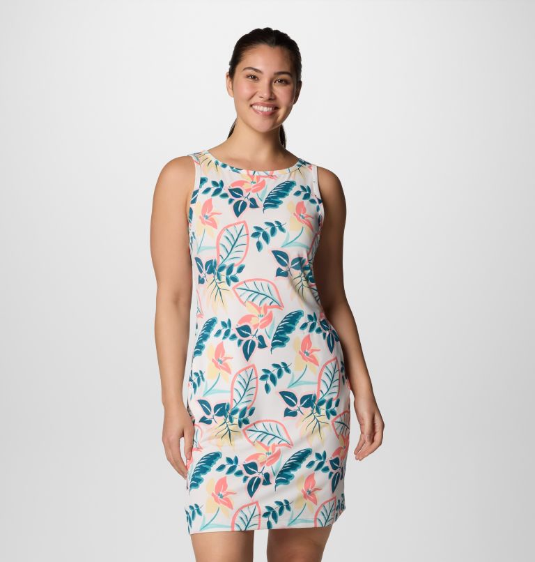 Vestido estampado Chill River para mujer, Color: Alpenglow Pasteled, image 1