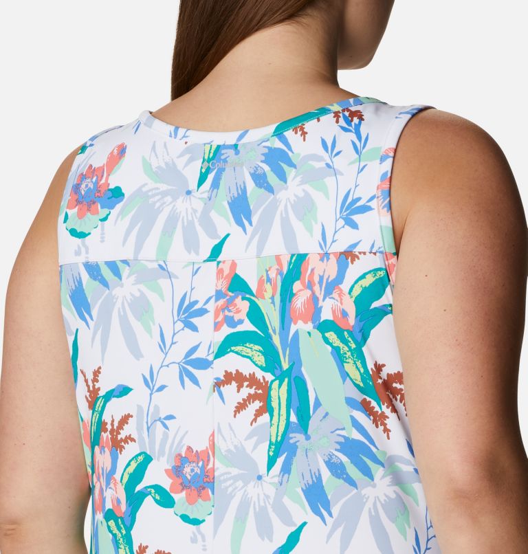 Robe imprimée Chill River Femme - Grandes tailles, Color: White, Magnolia Print, image 5