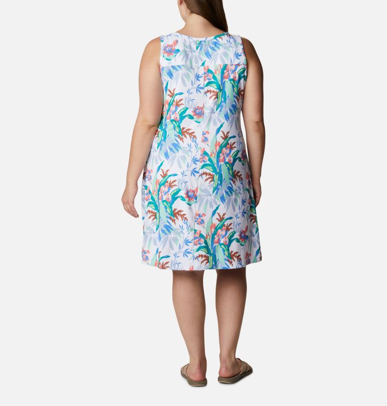 Robe imprimée Chill River Femme - Grandes tailles, Color: White, Magnolia Print, image 2