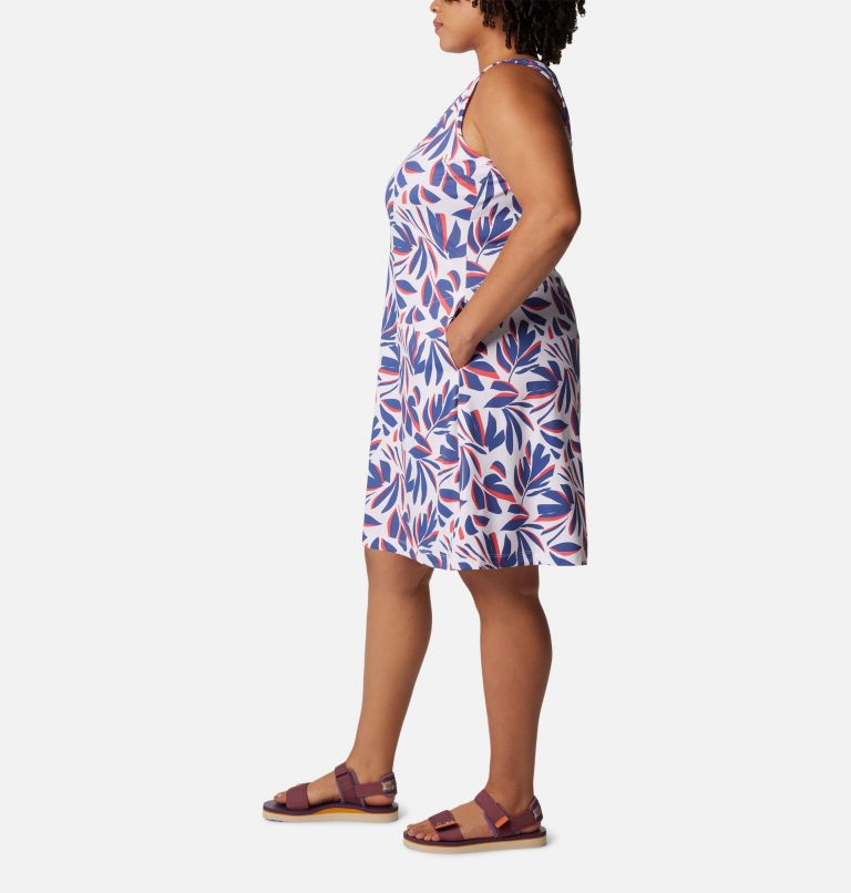 Robe imprimée Chill River Femme - Grandes tailles, Color: White Areca, image 3