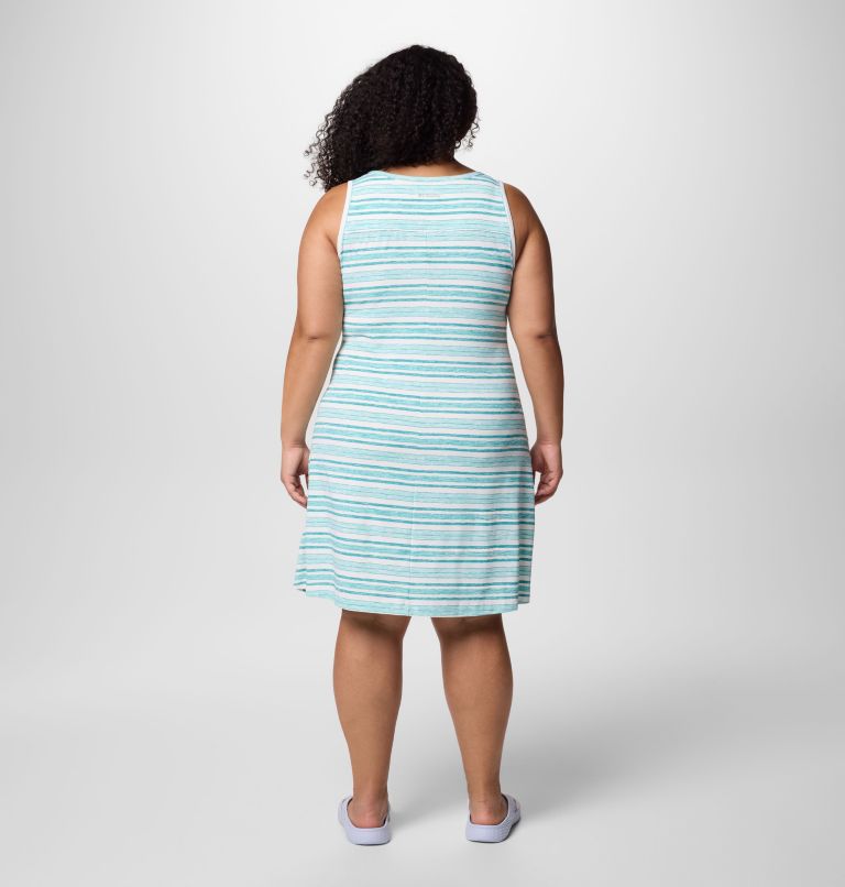 Women's Chill River Printed Dress - Plus Size, Color: Spray Spaced Stripe, image 2