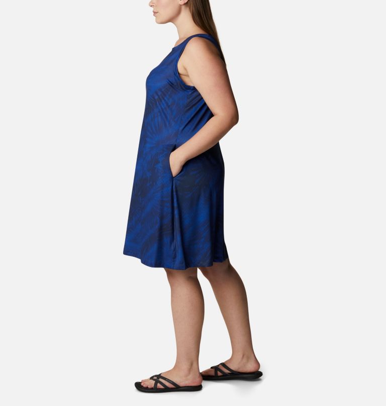 Robe imprimée Chill River Femme - Grandes tailles, Color: Lapis Blue Tonal Sunburst Print, image 3