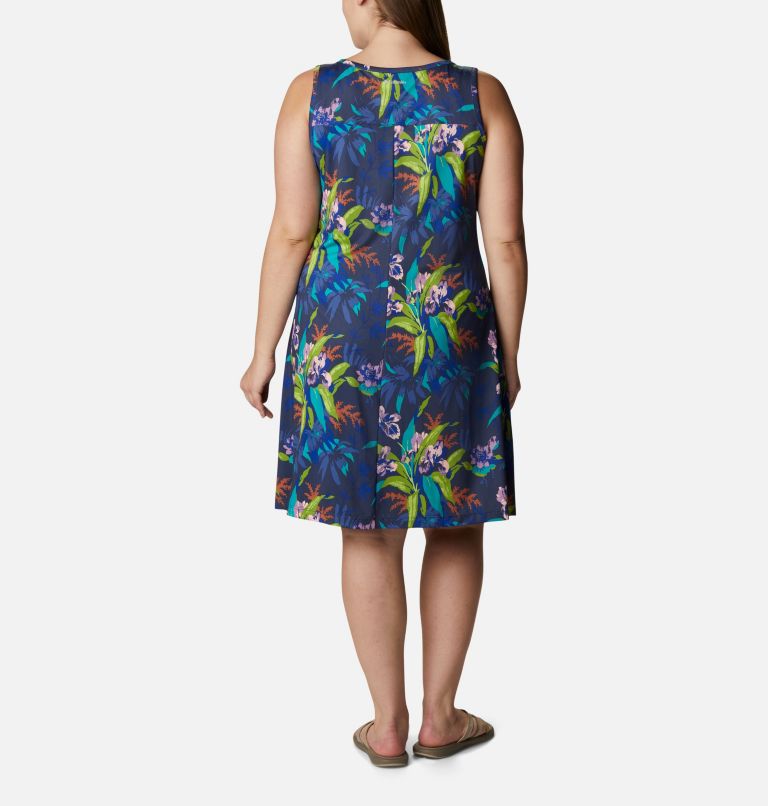 Robe imprimée Chill River Femme - Grandes tailles, Color: Lapis Blue, Magnolia Print, image 2