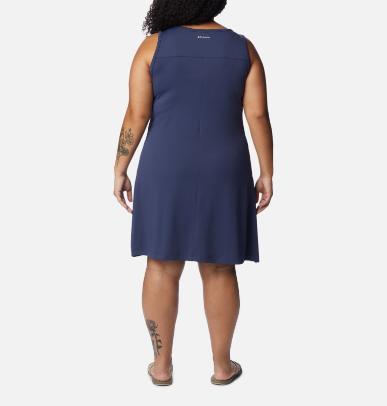 Thumbnail: Women's Chill River Printed Dress - Plus Size, Color: Nocturnal, image 2