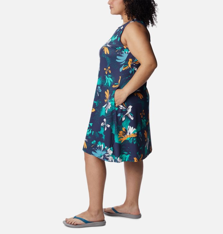 Robe imprimée Chill River Femme - Grandes tailles, Color: Nocturnal Daisy Party Multi, image 3