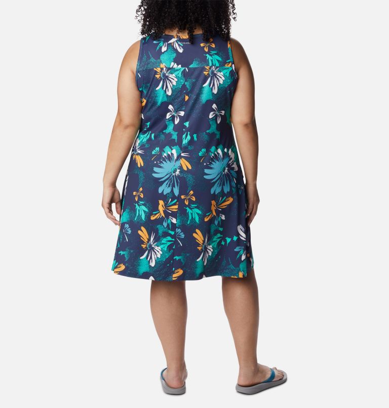 Robe imprimée Chill River Femme - Grandes tailles, Color: Nocturnal Daisy Party Multi, image 2