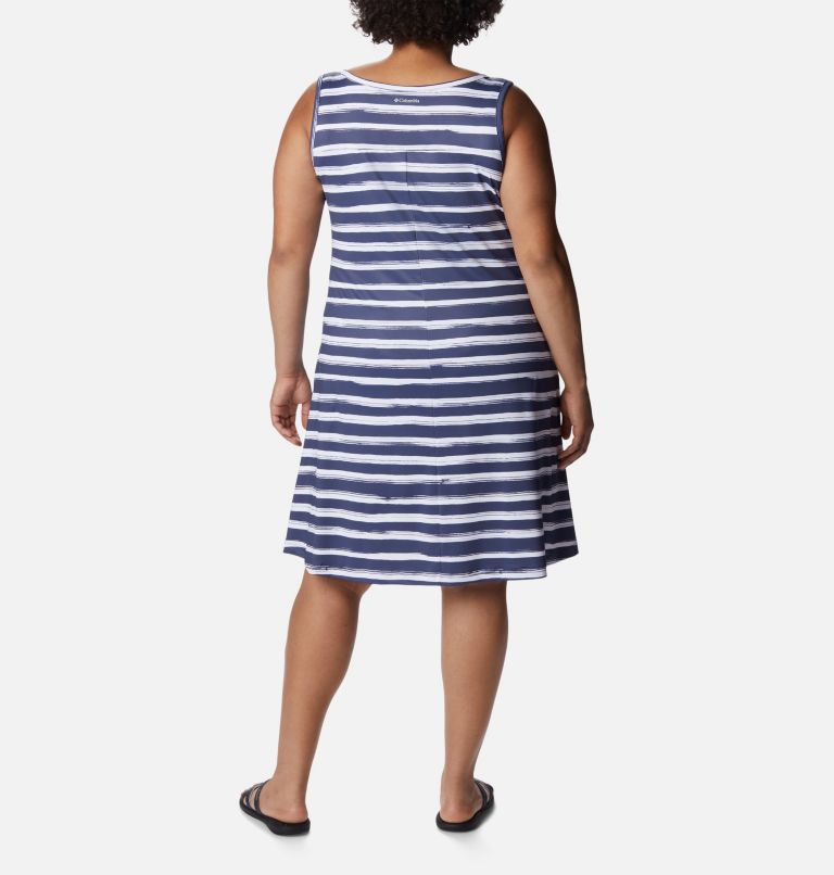 Robe imprimée Chill River Femme - Grandes tailles, Color: Nocturnal Brush Stripe, image 2