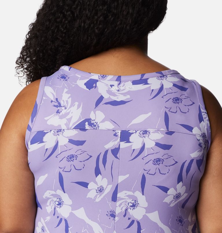 Robe imprimée Chill River Femme - Grandes tailles, Color: Frosted Purple, Pop Flora Tonal, image 5