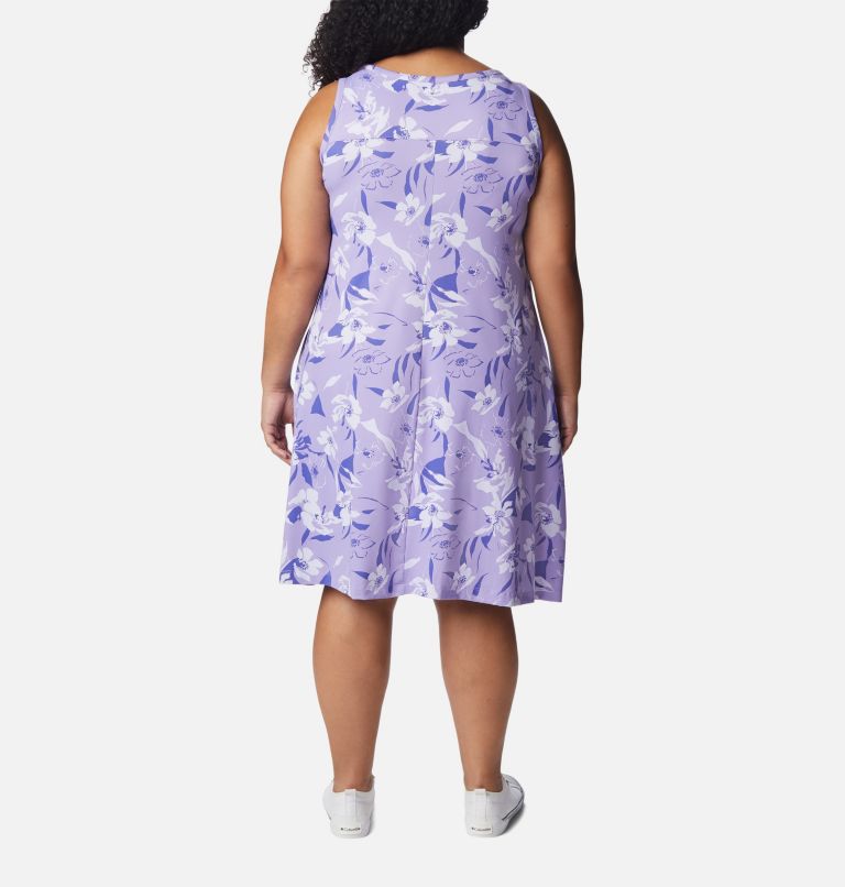 Robe imprimée Chill River Femme - Grandes tailles, Color: Frosted Purple, Pop Flora Tonal, image 2
