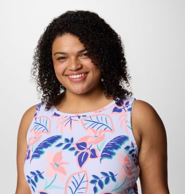 Women's Chill River Printed Dress - Plus Size, Color: Snowdrift Pasteled, image 12