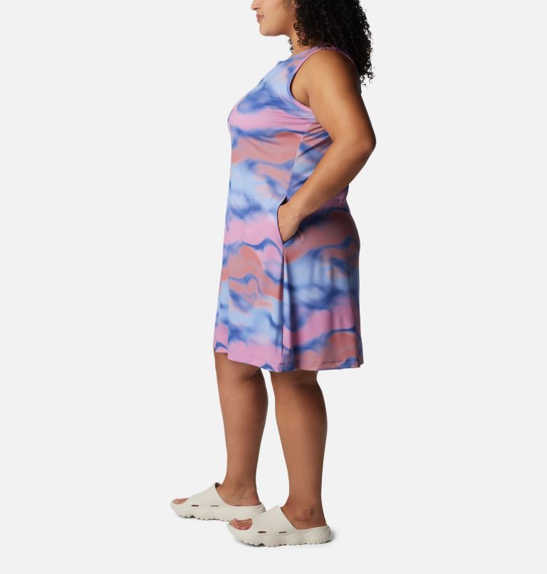 Women's Chill River Printed Dress - Plus Size, Color: Eve Undercurrent, image 3