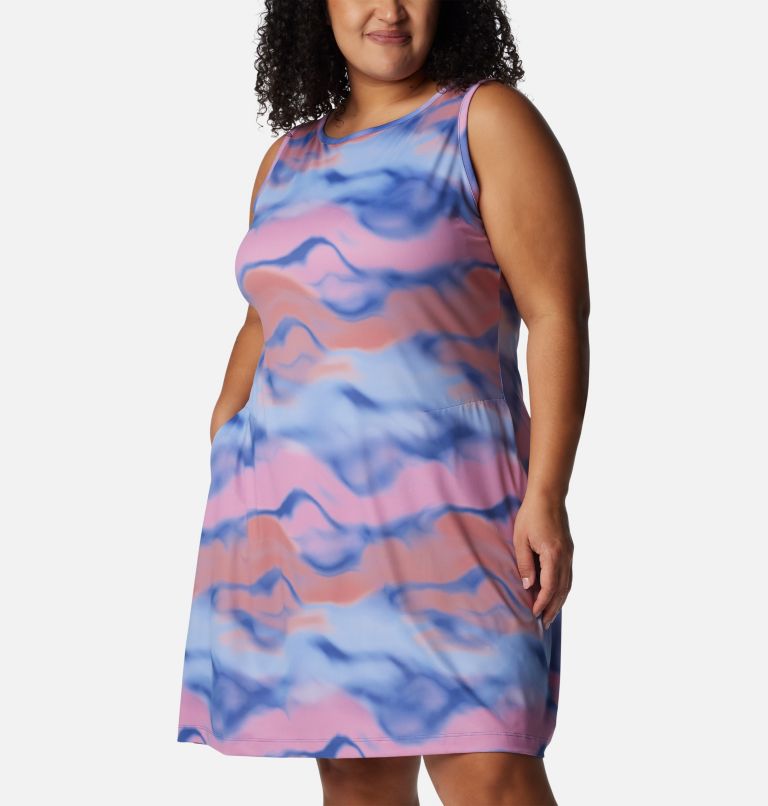 Women's Chill River Printed Dress - Plus Size, Color: Eve Undercurrent, image 6