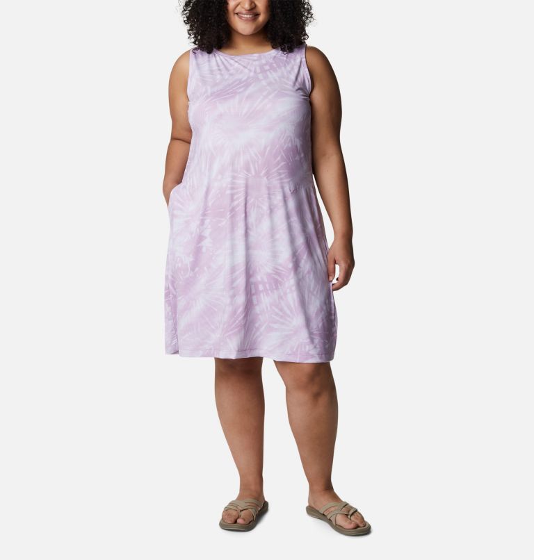 Robe imprimée Chill River Femme - Grandes tailles, Color: Blossom Pink Tonal Sunburst Print, image 1