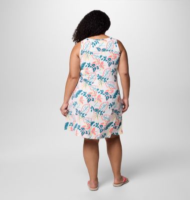 Women's Chill River Printed Dress - Plus Size, Color: Alpenglow Pasteled, image 6