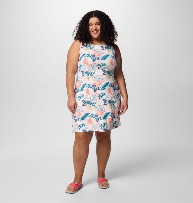 Women's Chill River Printed Dress - Plus Size, Color: Alpenglow Pasteled, image 5
