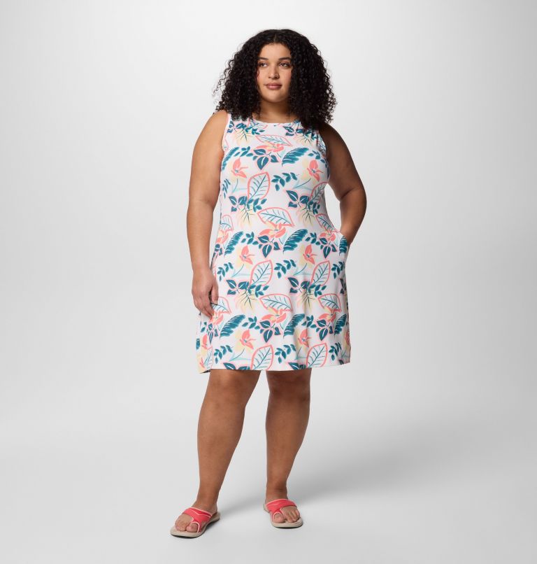 Women's Chill River Printed Dress - Plus Size, Color: Alpenglow Pasteled, image 6