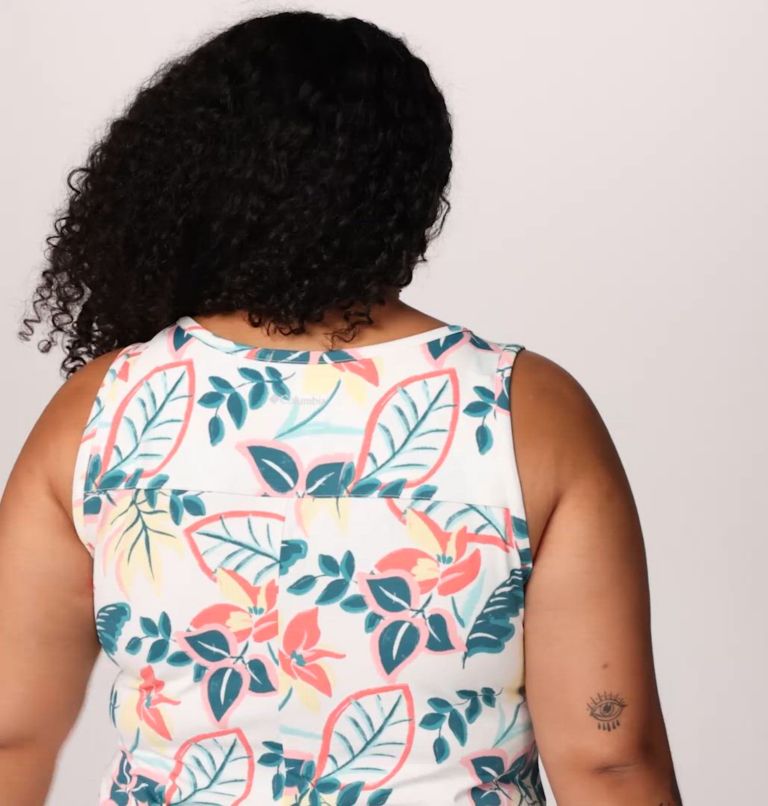 Women's Chill River Printed Dress - Plus Size, Color: Alpenglow Pasteled