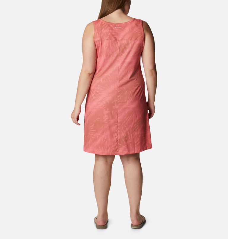 Robe imprimée Chill River Femme - Grandes tailles, Color: Salmon Tonal Sunburst Print, image 2
