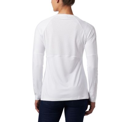 Women's Windgates&trade; Long Sleeve T-Shirt Windgates&trade; LS Tee | 340 | L, White, back