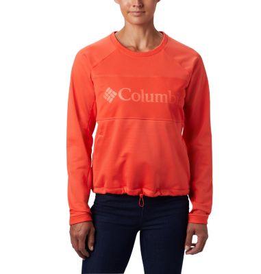 Sweat ras-du-cou en polaire Windgates&trade; Femme Windgates&trade; Fleece Crew | 847 | L, Bright Poppy, front