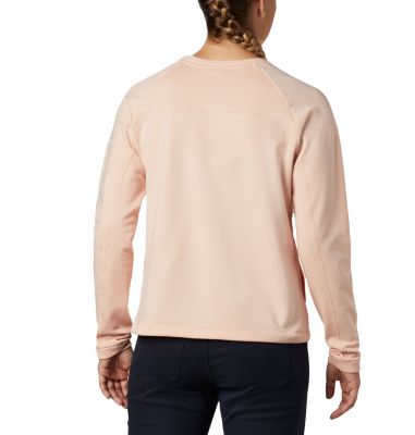Sweat ras-du-cou en polaire Windgates&trade; Femme Windgates&trade; Fleece Crew | 847 | L, Peach Cloud, back