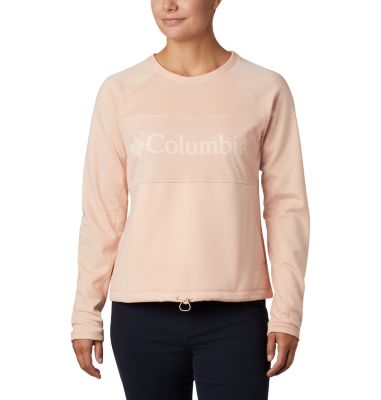 Sweat ras-du-cou en polaire Windgates&trade; Femme Windgates&trade; Fleece Crew | 847 | L, Peach Cloud, front