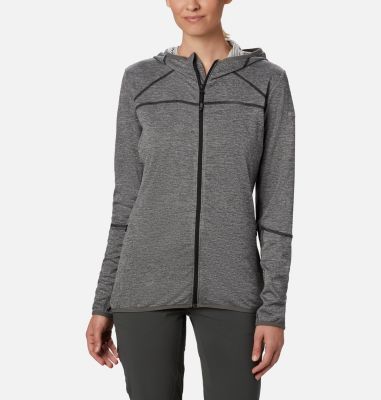 Polaire &agrave; Capuche Baker Valley&trade; Femme Baker Valley&trade; Hooded Fleece | 340 | XL, Black Heather, front
