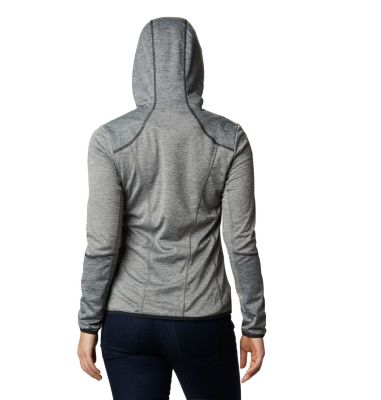 Polaire &agrave; Capuche Baker Valley&trade; Femme Baker Valley&trade; Hooded Fleece | 340 | XL, Charcoal Heather, Black Heather, back