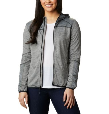 Polaire &agrave; Capuche Baker Valley&trade; Femme Baker Valley&trade; Hooded Fleece | 340 | XL, Charcoal Heather, Black Heather, front