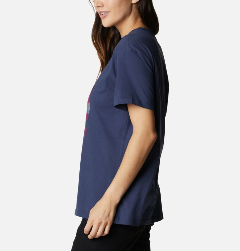 T-shirt décontracté Columbia Park pour femme, Color: Nocturnal, Camo Fill, image 3