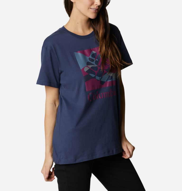 T-shirt décontracté Columbia Park pour femme, Color: Nocturnal, Camo Fill, image 5
