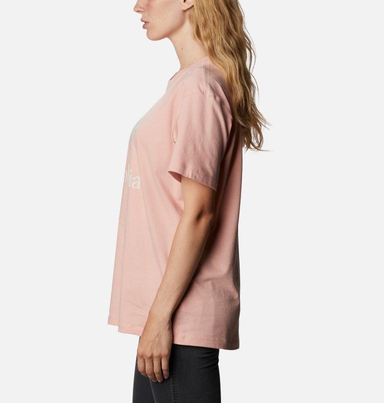 Women's Park T-Shirt, Color: Faux Pink, Aqua Tone Camo Fill, image 3