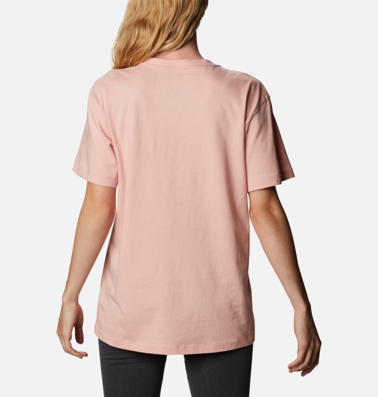 Women's Park T-Shirt, Color: Faux Pink, Aqua Tone Camo Fill, image 2