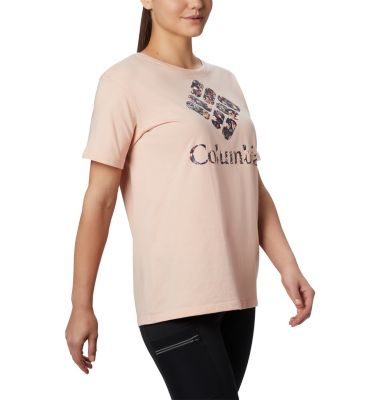 T-shirt Park&trade; Femme Columbia Park&trade; Relaxed Tee | 010 | L, Peach Cloud, Birds N Branches, a1
