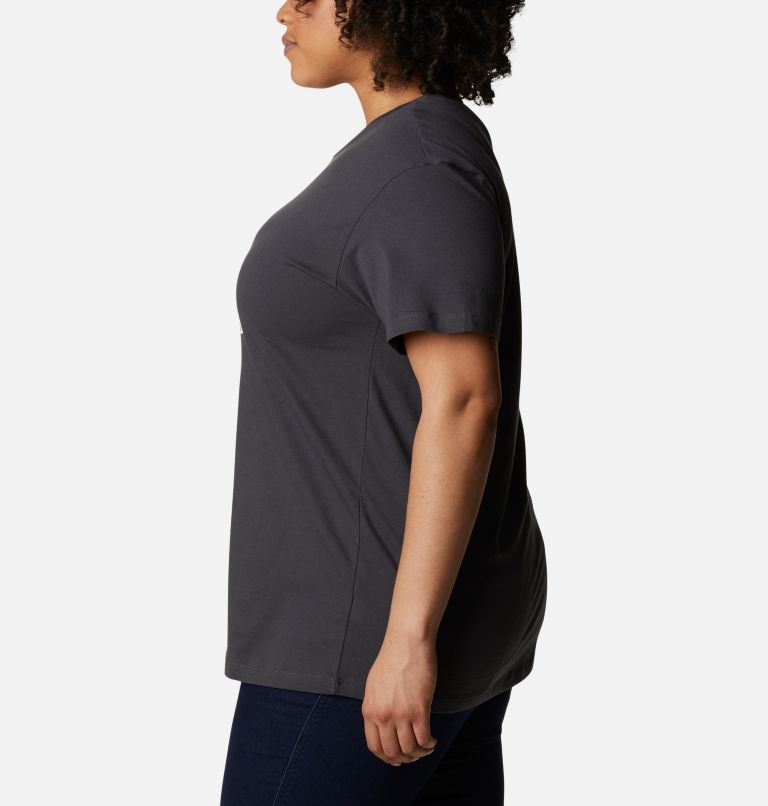T-shirt décontracté Columbia Park pour femme - Grandes tailles, Color: Shark, Columbia Grey Camo Fill, image 3