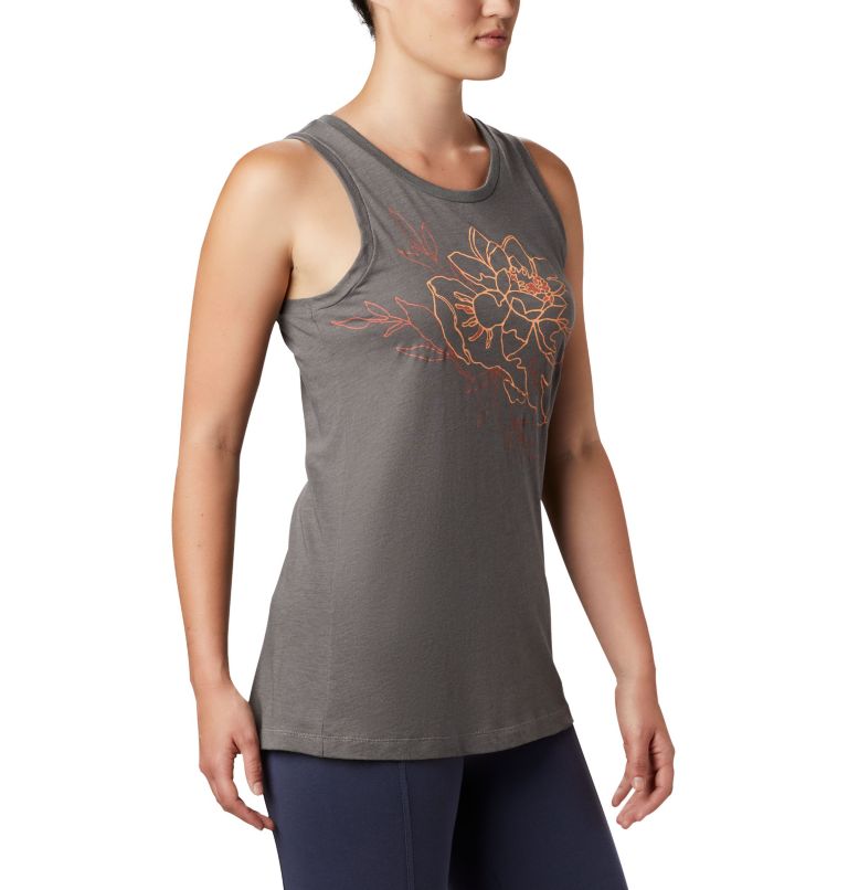 Camisole Bluff Mesa pour femme, Color: Charcoal Heather, Flower Power, image 3