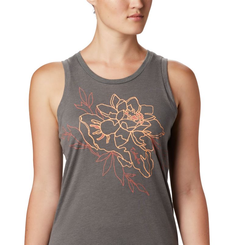 Camisole Bluff Mesa pour femme, Color: Charcoal Heather, Flower Power, image 5
