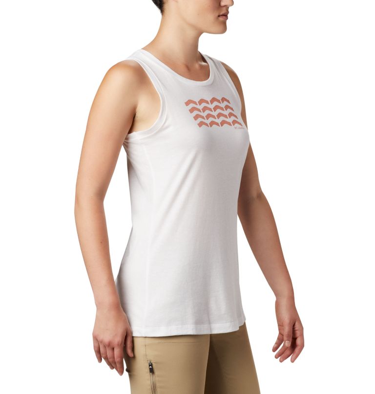 Camisole Bluff Mesa pour femme, Color: White Heather, Wavy Way, image 3