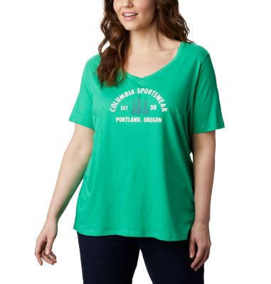 columbia women's plus size shirts