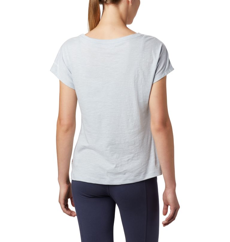 Thumbnail: T-shirt High Dune Femme, Color: Cirrus Grey, Leafscape, image 2