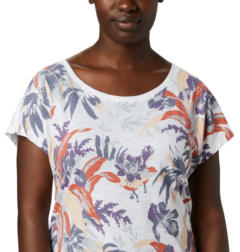 T-shirt High Dune Femme, Color: White, Leafscape, image 5