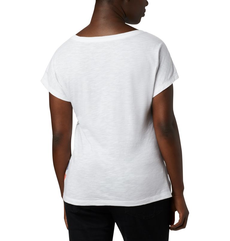Thumbnail: T-shirt High Dune Femme, Color: White, Leafscape, image 2