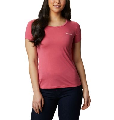 Women's Lave Lake&trade; II T-Shirt Lava Lake&trade; II SS Tee | 306 | L, Rouge Pink, CSC Power Brand, front