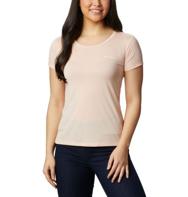 Women's Lave Lake&trade; II T-Shirt Lava Lake&trade; II SS Tee | 306 | L, Peach Cloud, CSC Power Brand, front