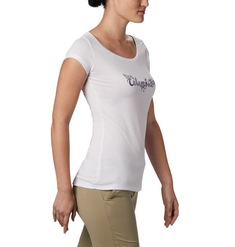 Thumbnail: T-shirt Shady Grove Femme, Color: White, Fun Performance, image 5