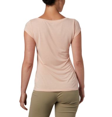 T-shirt Shady Grove&trade; Femme Shady Grove&trade; SS Tee | 870 | L, Peach Cloud, Fun Performance, back