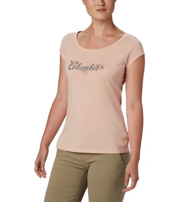 T-shirt Shady Grove&trade; Femme Shady Grove&trade; SS Tee | 870 | L, Peach Cloud, Fun Performance, front