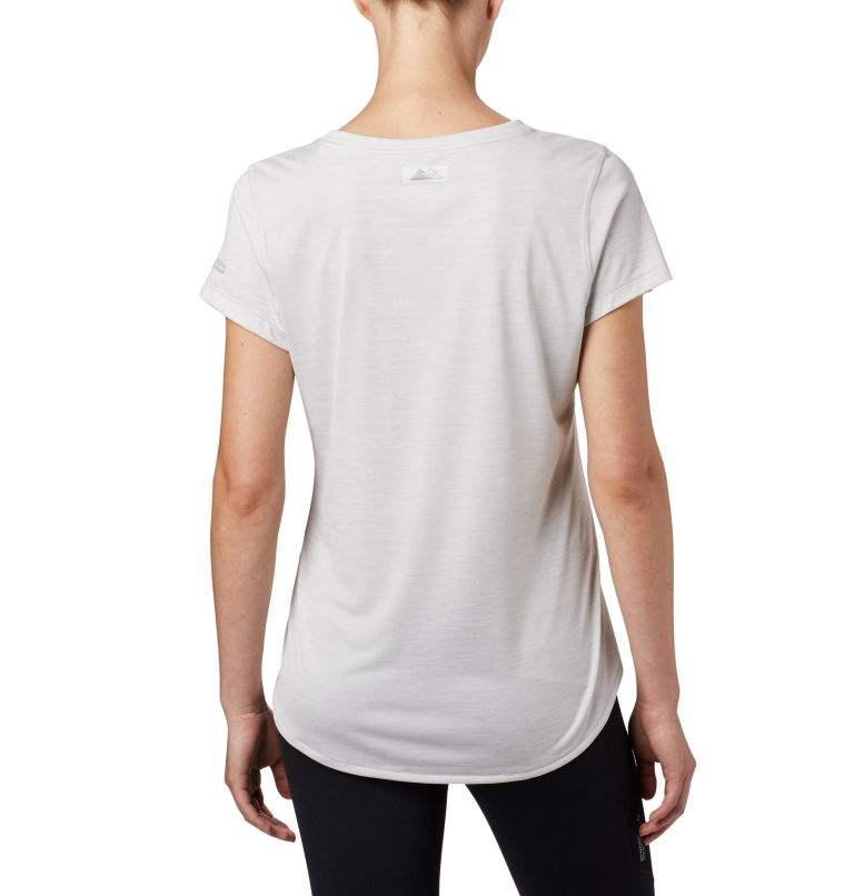 T-shirt imprimé à manches courtes Trinity Trail II pour femme, Color: White, image 2