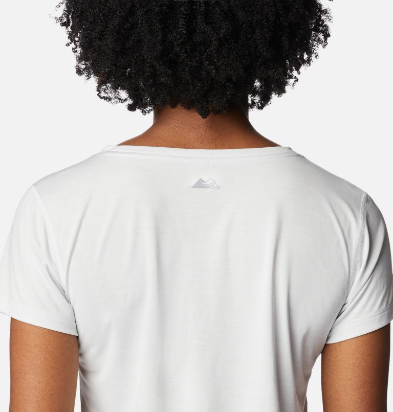 Thumbnail: T-shirt imprimé à manches courtes Trinity Trail II pour femme, Color: White, image 5